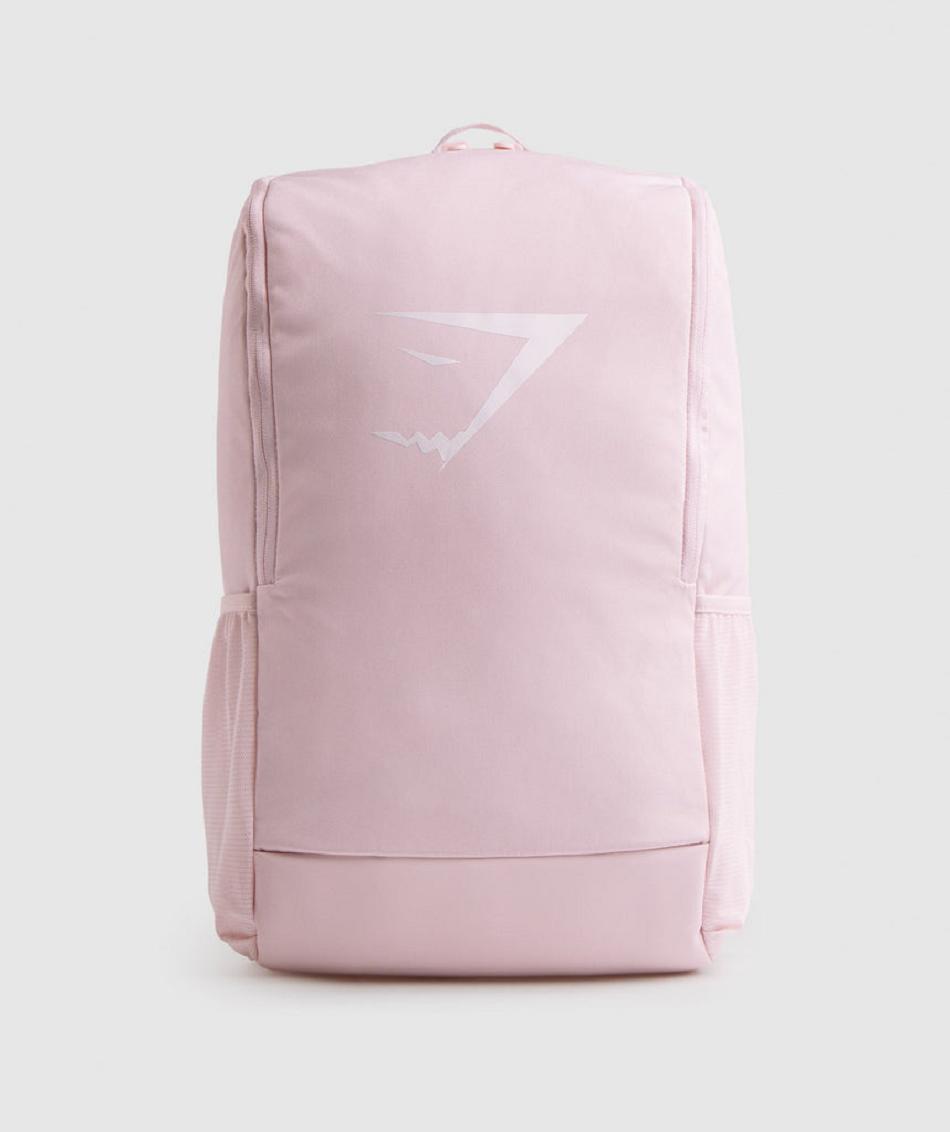 Gymshark Sharkhead Backpack Accessories Torbe Roze | HR 2142FDN